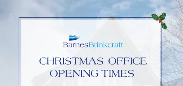 Barnes Brinkcraft Christmas Office Opening Hours