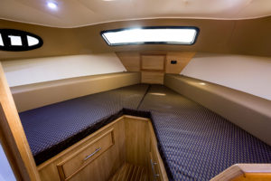 Brinks Serenade Front Cabin - Can be used as a Twin or made up as a Double 