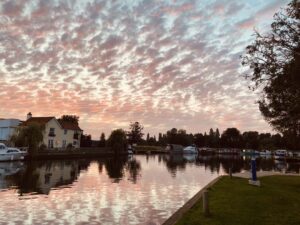 Boating Holidays on the Norfolk Broads - Beccles at Sunset