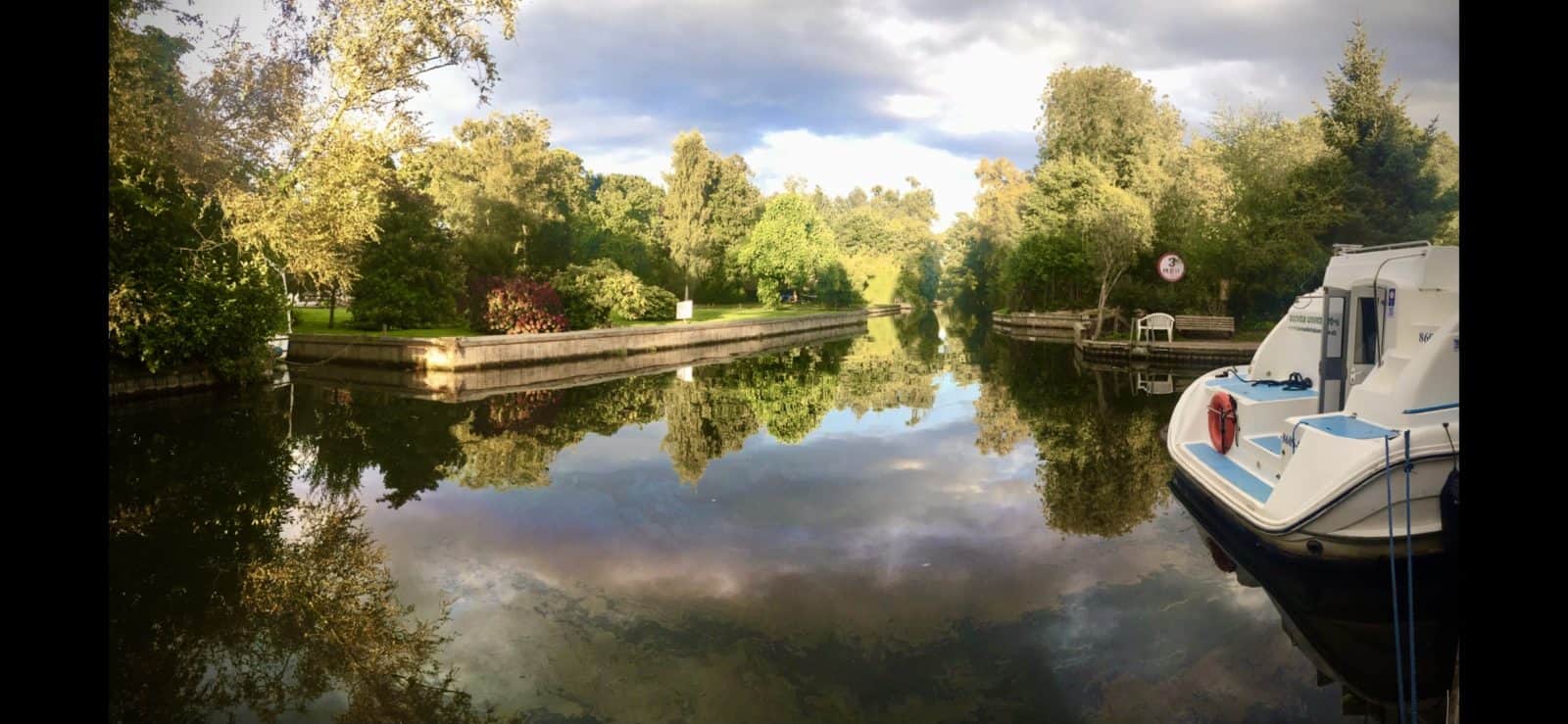 Norfolk Broads, Neatishead, Panoramic View