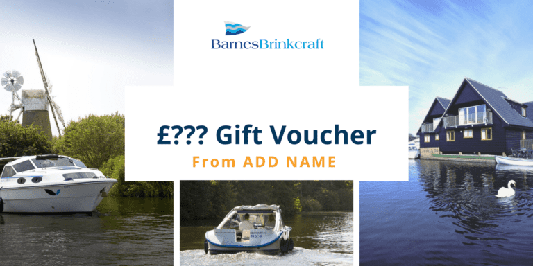 Norfolk Broads Holiday Gift Voucher - Barnes Brinkcraft