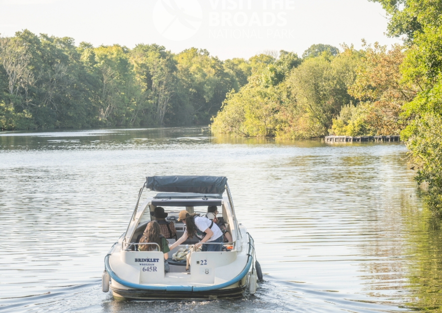 day boat Brinklet Norfolk Broads image from Visit The Broads