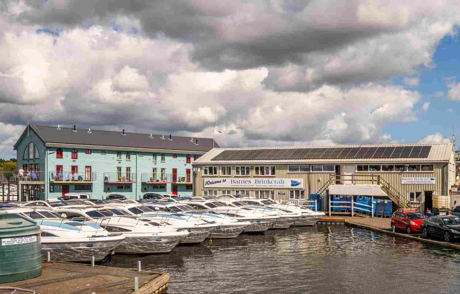 Return to Boatyard - Image CO Visit the Broads