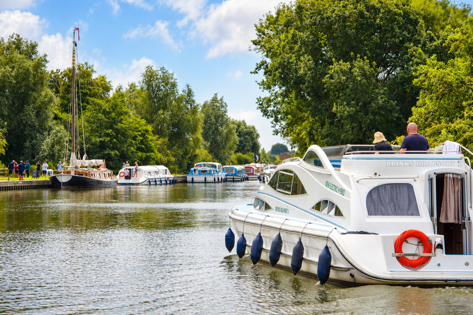 Spring Short Breaks - 15% off Selected Boating Holidays on the Norfolk Broads